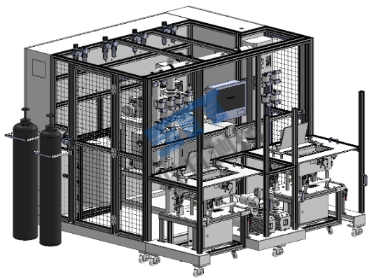 Helium Detection of High-Pressure Fuel Rails